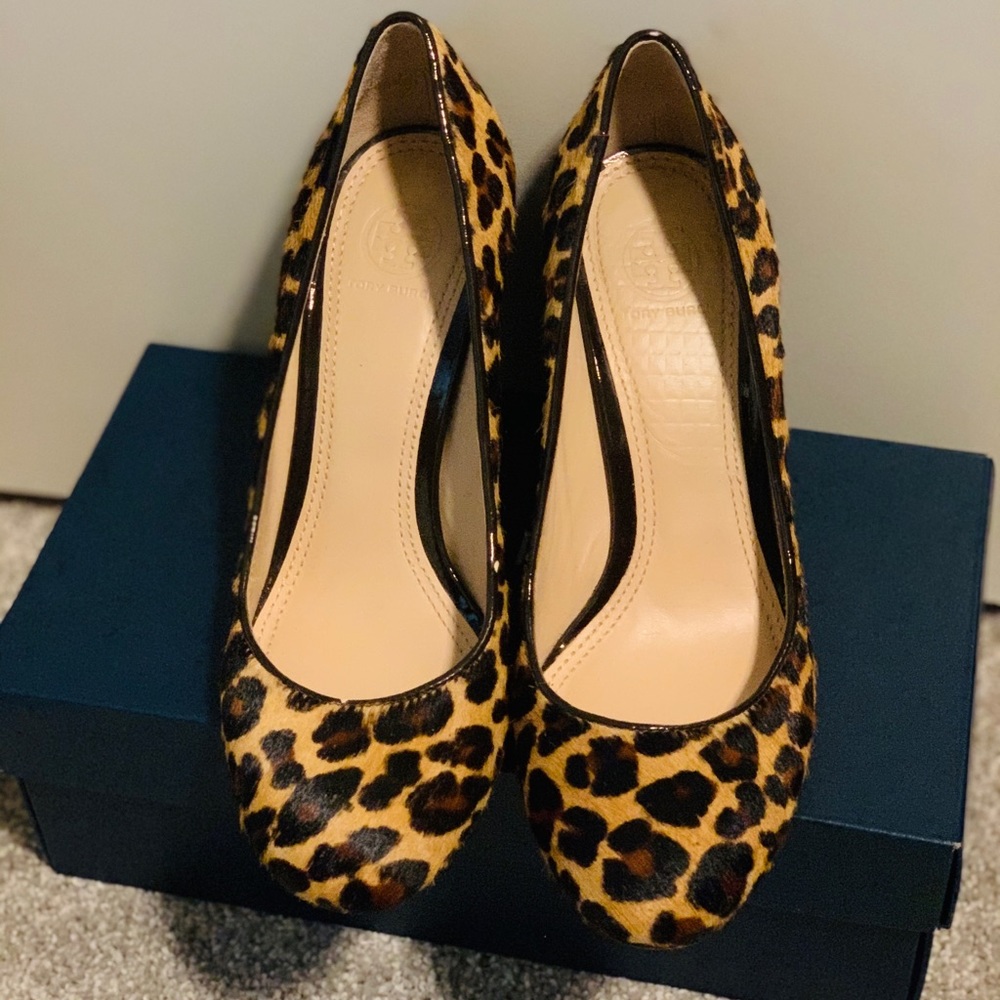 Tory Burch Ponyhair Wedges
